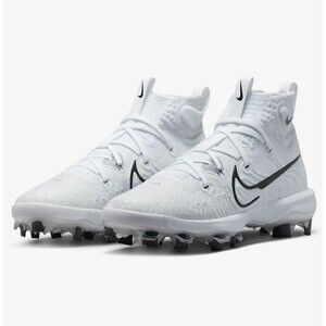 Nike Alpha Huarache NXT MCS White Baseball Cleats DJ6519-100 Mens Size 12